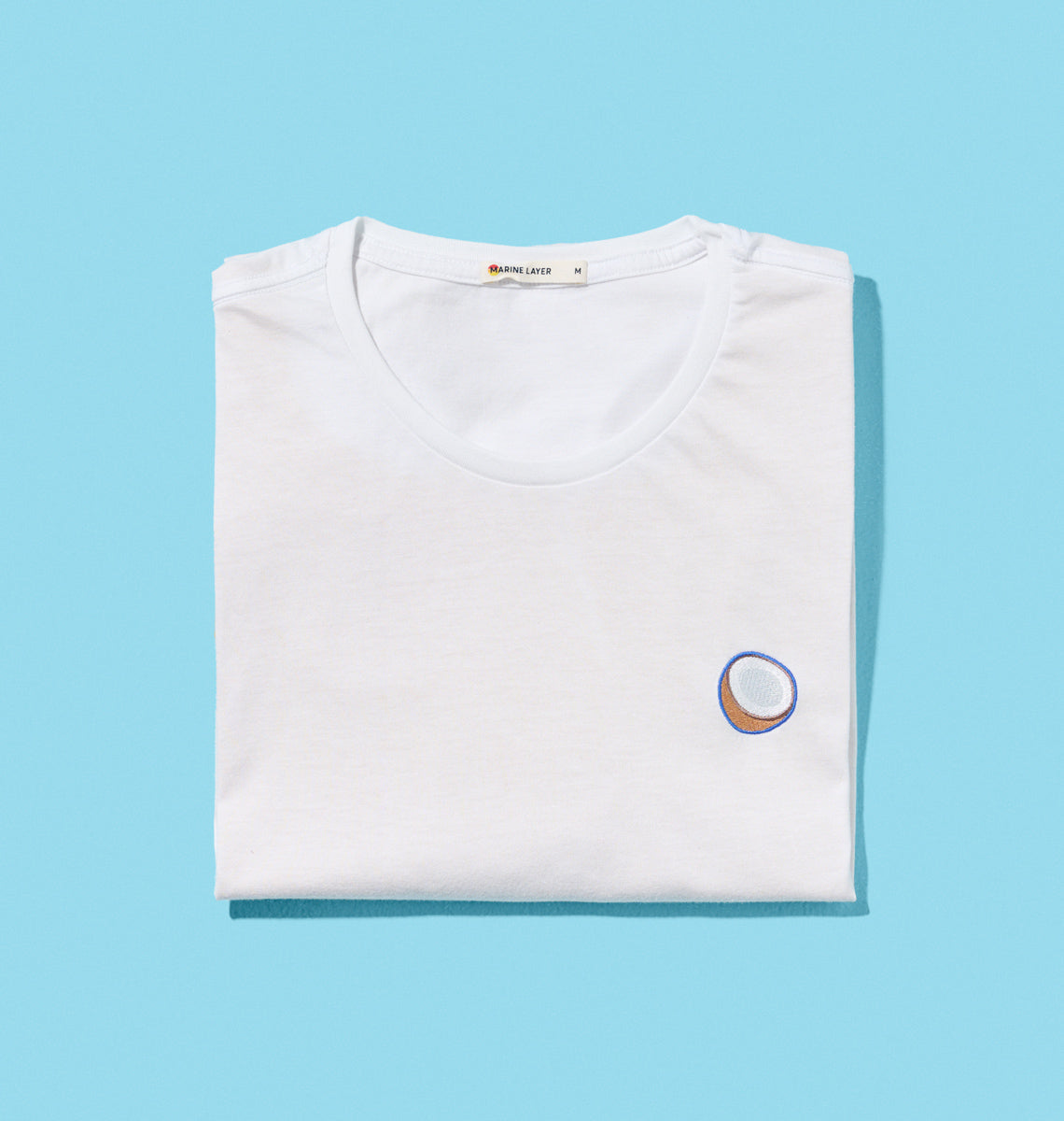 Coconut Crewneck Tee